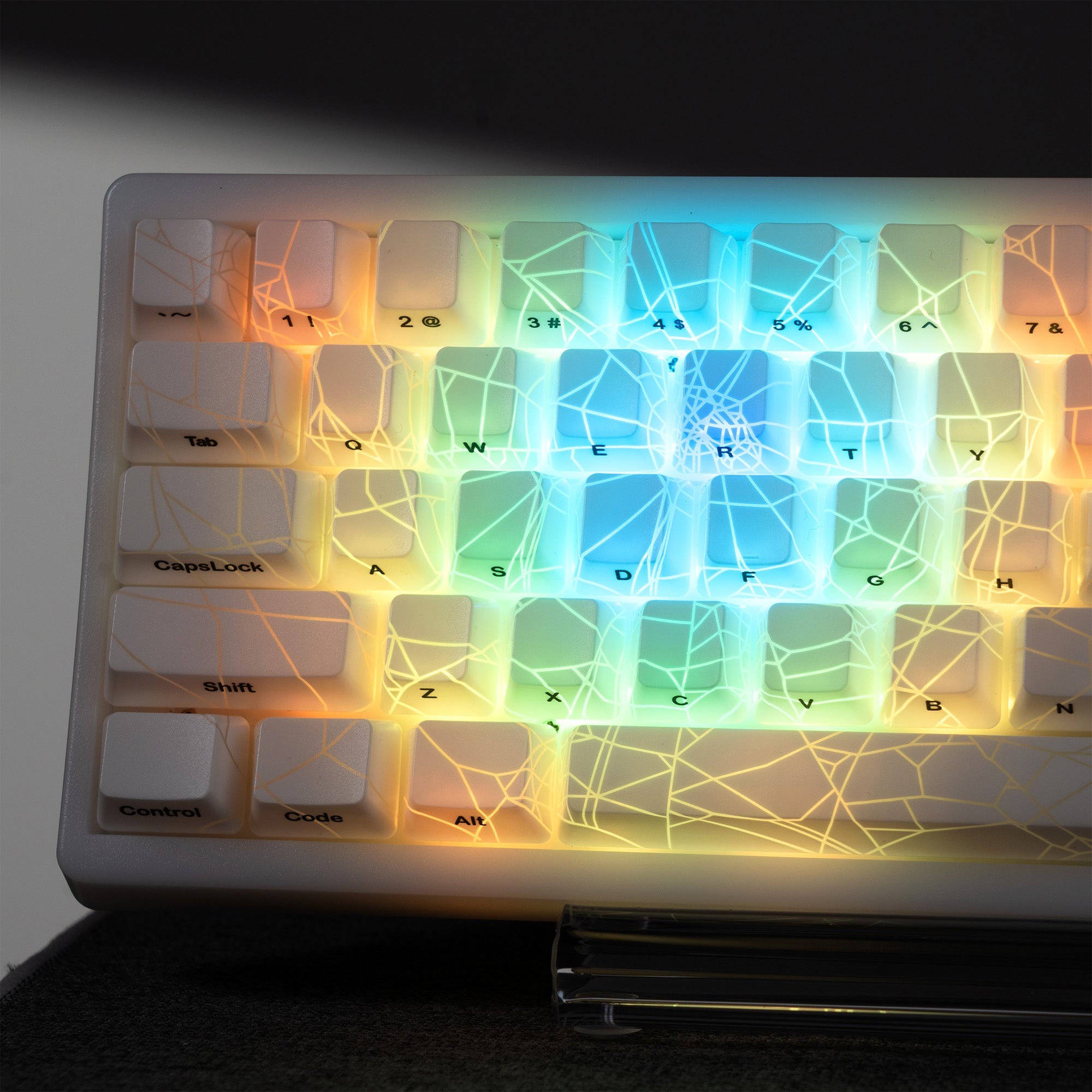 XVX Spider Web OEM Profile IMD-Tech Keycap Set