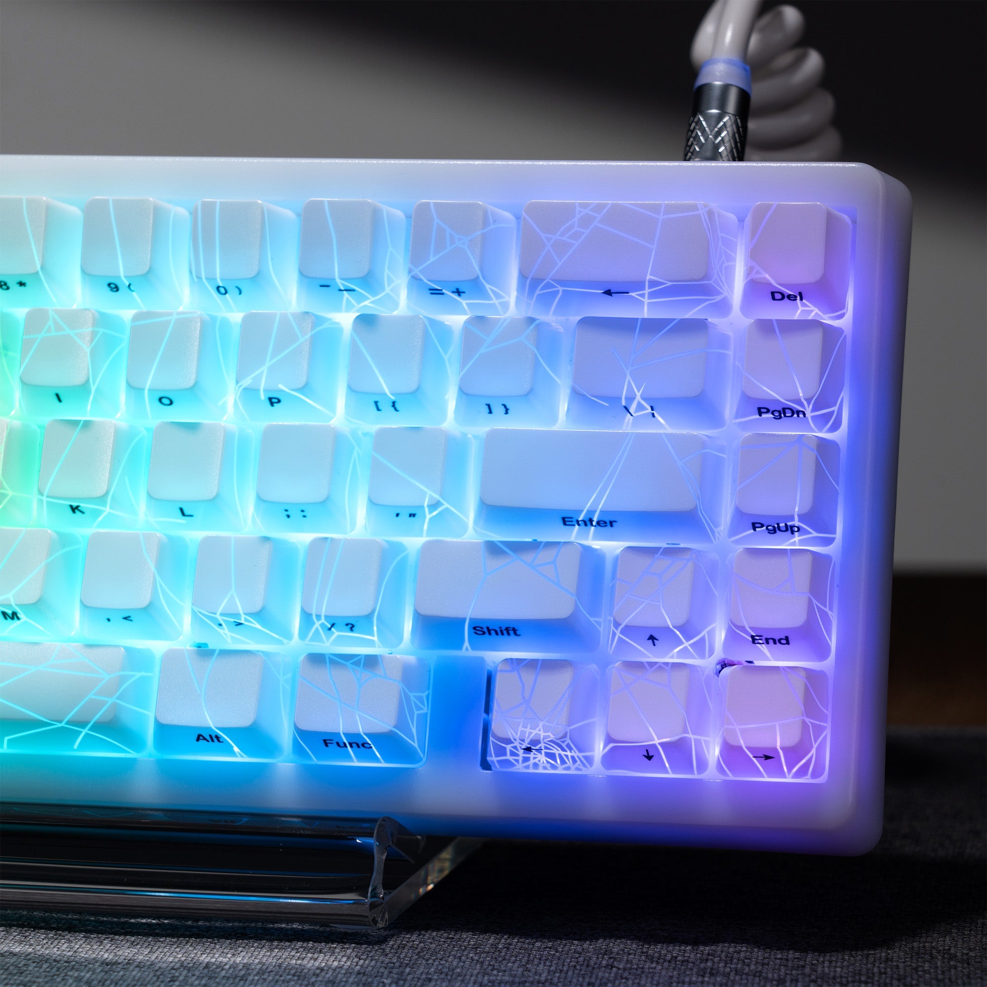 XVX Spider Web OEM Profile IMD-Tech Keycap Set