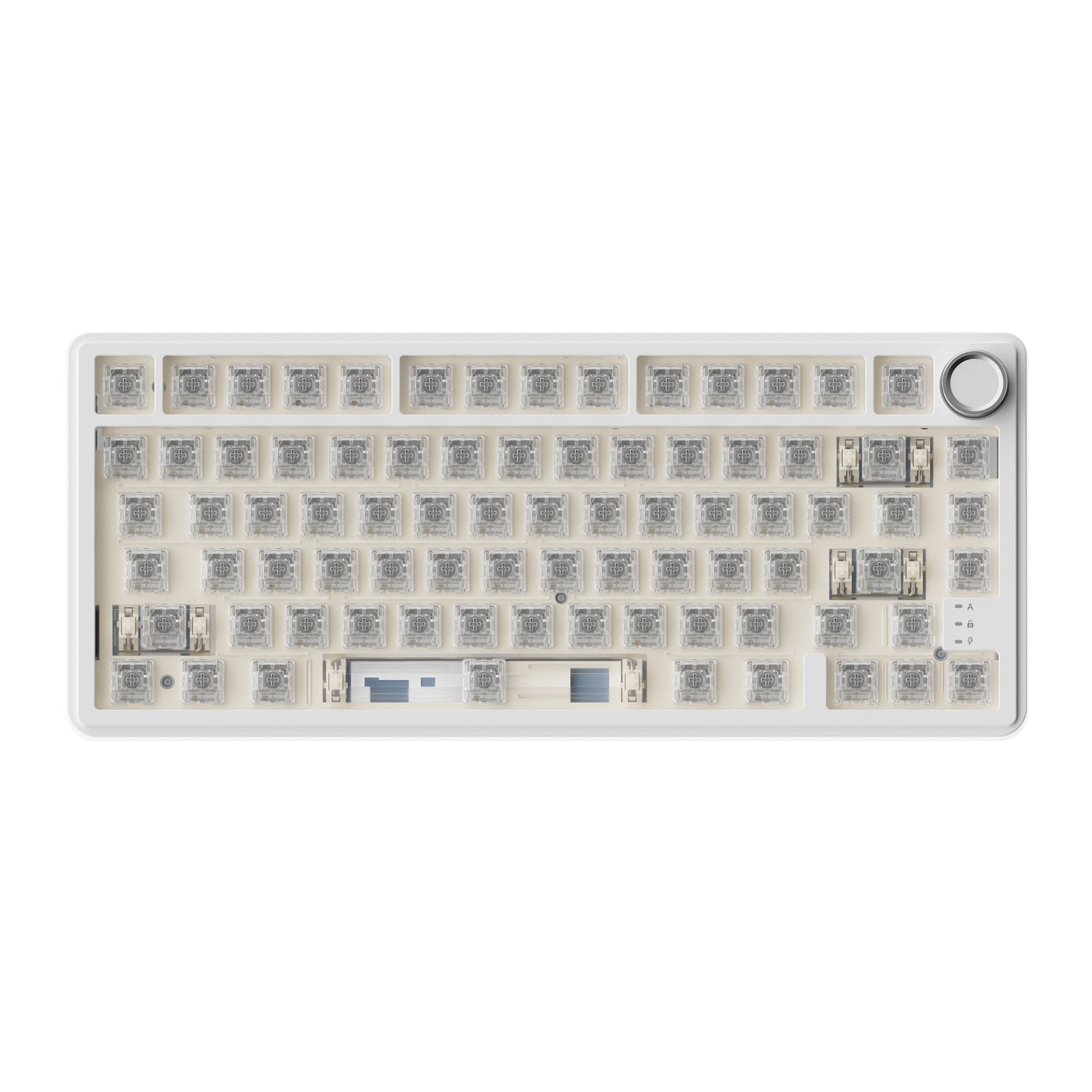 XVX M75 Lumina 75% Tri-Mode Gasket Mechanical Keyboard with Knob