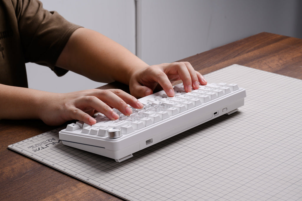 XVX M75 Lumina 75% Tri-Mode Gasket Mechanical Keyboard with Knob