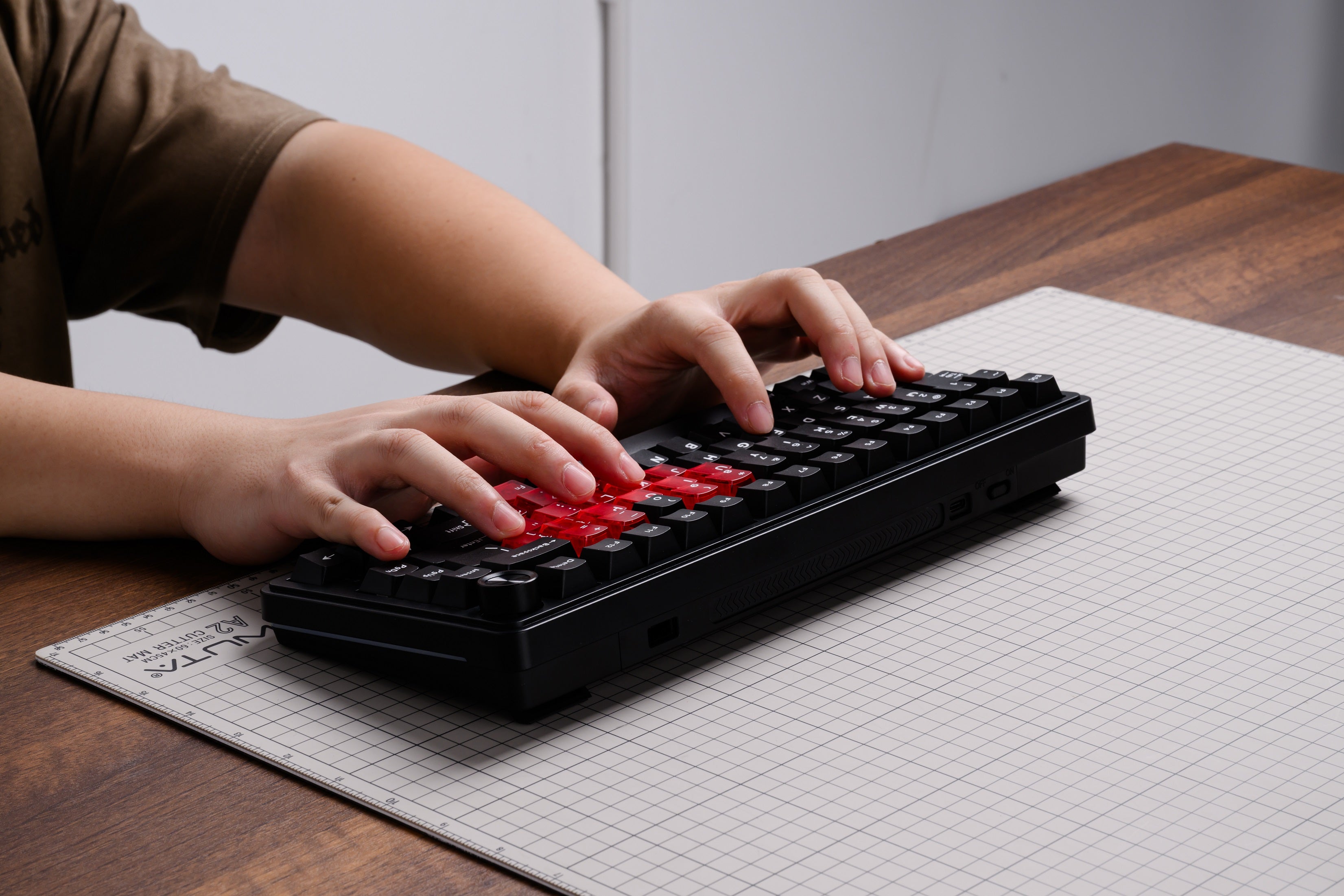 XVX M75 Lumina 75% Tri-Mode Gasket Mechanical Keyboard with Knob